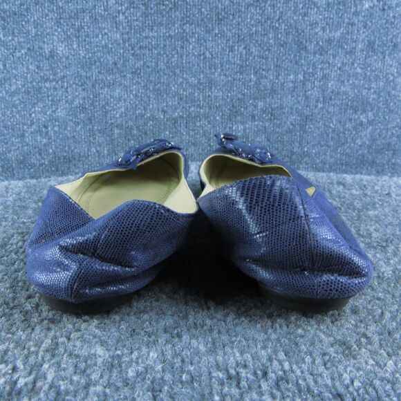Adrienne Vittadini Cath Jewel Women Ballet Shoes Sz 7.5 Medium‎ Purple Synthetic - Picture 5 of 9